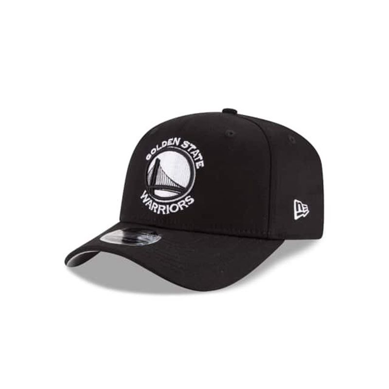 NBA Golden State Warriors Stretch Snap 9Fifty Snapback (OWK3073) - Black New Era Caps